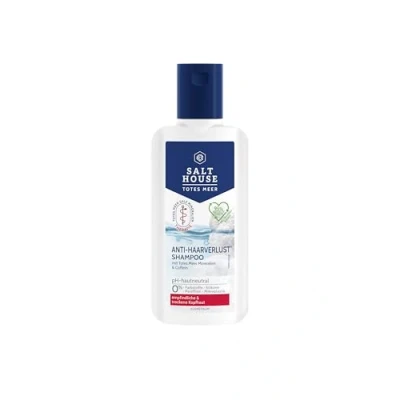 Imagen de Salthouse Champú antipérdida de cabello con cafeína activadora para potente, fortalece las raíces del cabello, 250 ml