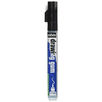Imagen de PEBEO Punta de Marcador Goma Dibujar, Blanco, 1 Count (Pack of 1)