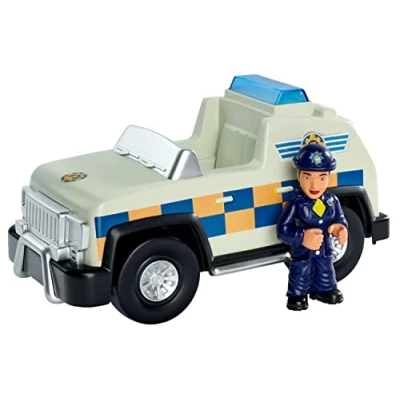 Imagen de Simba Sam le Pompier Mini 4x4 Police Vehículo 17cm Figura Rosa incluida 109252508038