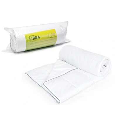 Imagen de DecoKing Cama 80/90 edredón de 155 x 220 Verano para Manta antialérgico alérgicos 100% Microfibra Libra, Microfibra, Blanco, cm