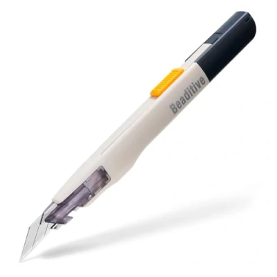 Imagen de Cúter Beaditive de alta precisión, hoja con punta en 30 grados; ideal para trabajos artísticos, manualidades y modelismo (1 cuchillo)