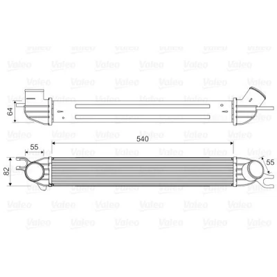 Imagen de VALEO 818580 Intercooler sin válvula EGR MINI: Clubman, Hatchback