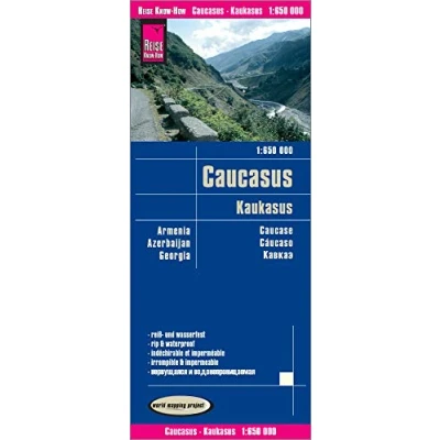 Imagen de Cáucaso, mapa de carreteras impermeable. Escala 1:650.000. Reise Know How.: reiß und wasserfest (world mapping project) (Caucasus (1:650.000): Armenia, Azerbaijan Georgia)