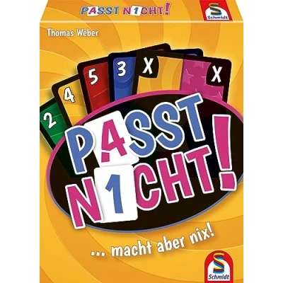 Imagen de Schmidt Spiele 75054 Passt Nicht, Cartas, Multicolor