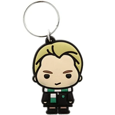 Imagen de Keychain Harry Potter Llavero de Goma Draco Malfoy Chibi