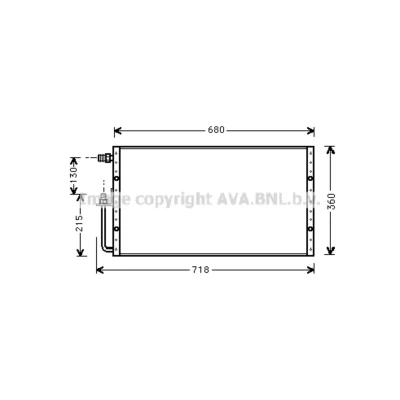 Imagen de PRASCO UV5096 Condensador Aluminio 607