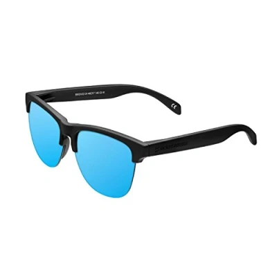 Imagen de NORTHWEEK Gravity Deck Gafas de Sol para Hombre y Mujer, Negro/Azul Hielo