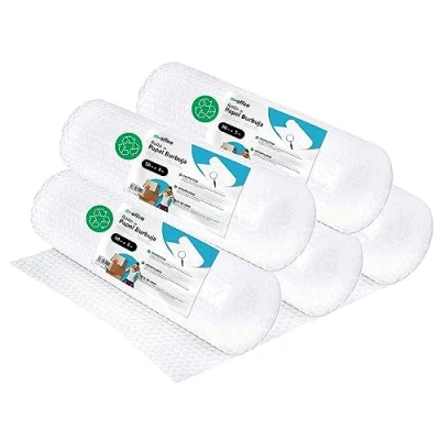 Imagen de Rollo Plástico de Burbujas, Burbujas Reciclado para Embalar, Mudanzas, Embalajes y Cajas, Embalaje · m office (50cmx5m, 5 unds)