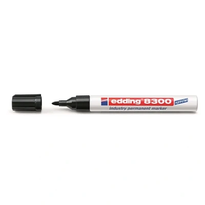 Imagen de Edding 8300 Industry Permanent Marker Black (10) Marcador (Negro)