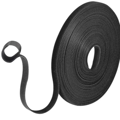 Imagen de 10m Bridas para Cables,Bridas Reutilizables,Cinta Corte libre,para Organizar Cables,para Hogar y Oficina(10 mm de ancho,Negro)