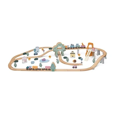 Imagen de PolarB Set de Tren 90 Piezas