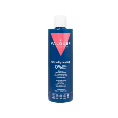 Imagen de Válquer Profesional Champú Fresco Ultrahidratante, Formulación 0 % Sin Sal, Sulfatos, Parabenos, Colorantes y Siliconas, Cabellos Secos, 400 Mililitros