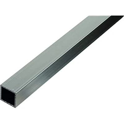 Imagen de Alberts 470128 Tubo cuadrado, Aluminio, natural, 1000 x 40 mm
