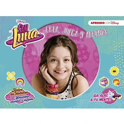 Imagen de Soy Luna. Crea, juega y aprende (Disney. Libros creativos) (Aprendo con Disney)