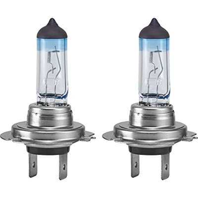 Imagen de Unitec 77767 Bombillas para faros delanteros de coche (H7, Xenon Gold, 12 V, 55 W, 2 unidades)