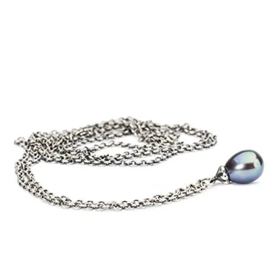 Imagen de Trollbeads Collar con colgante Mujer plata TAGFA 00059