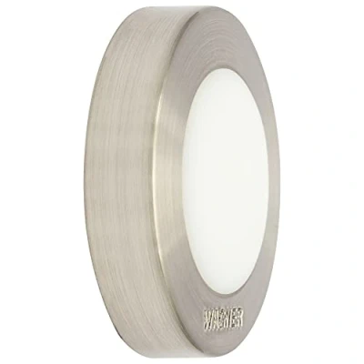 Imagen de WAGNER Tope para la Puerta y Pared Adhesivo SCREW OR GLUE, de Parachoques Ø 38 x 10 mm, Color Metal, Goma Termoplástica, Adherir Atornillar, Blanco, Diseño Premiado 15514111