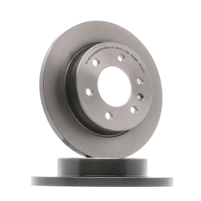 Imagen de BREMBO 08.D046.11 Disco de freno 298 18 6 macizo revestido altamente carbonizado con tornillos