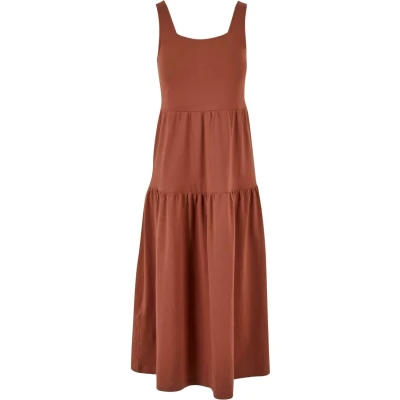 Imagen de Urban Classics 7/8 Length Valance Summer Vestido ligero, Mujer, Talla: Large, Terracotta