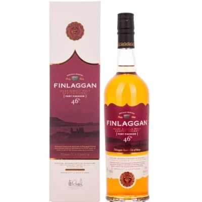 Imagen de Finlaggan Port Wood Finished Single Malt Whisky 46% Vol. 0,7l in Giftbox