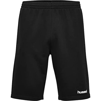 Imagen de hummel HMLGO Kids Cotton Bermuda Shorts Color: Black_Talla: 152