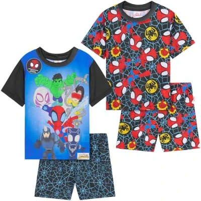 Imagen de Get Trend Marvel Spidey Pijama Niño Pijamas Adolescentes Manga Corta Divertidos Pack de 2 Conjunto Corto Regalos Niños (7 8 Años, Multi Marvel)