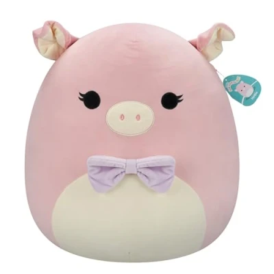 Imagen de Squishmallows SQCR06658 Hettie el Cerdo 50 cm, Oficial de Jazwares, Peluche Supersuave