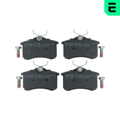 Imagen de OPTIMAL BP 10066 Juego de pastillas freno Eje trasero con tornillos pinza SEAT: Ibiza 3, Leon II Hatchback, III Hatchback