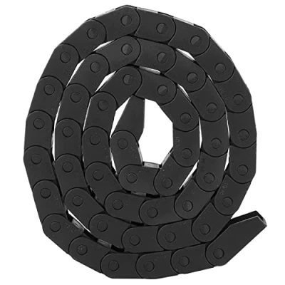 Imagen de 1 m R18 Cable Drag Chain Negro Nylon Wire Carrier CNC Machine Tool 10 x mm (R18 mm)