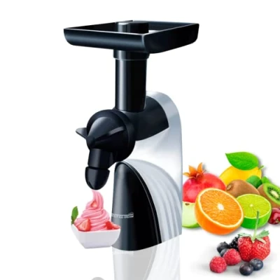 Imagen de máquina de helados STARLYF PERFECT ICE CREAM, para hacer con Fruta, y sorbetes, muy fácil Usar, 100% Natural, Gluten Free, Ideal Batidos