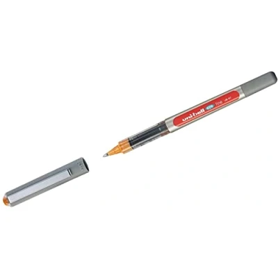 Imagen de UNI BALL EYE UB157 Lote de 3 rollos tinta líquida (punta media, 0,7 mm), color naranja