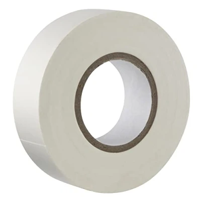 Imagen de Gocableties Cinta aislante blanco de 19 mm x 20 m para instalaciones eléctricas Autoadhesiva y resistente proteger, agrupar reparar cables 1 Rollo