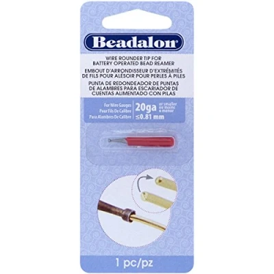 Imagen de Beadalon Accesorio de rebaba Redonda Alambre con escariador Cuentas Que Funciona Pilas y Cables Calibre 20 más pequeños
