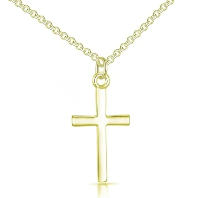 Imagen de Philip Jones Collar de Cruz Chapado en Oro