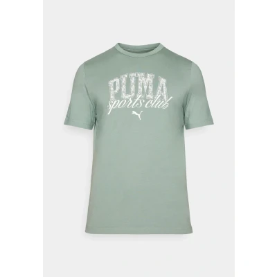 Imagen de Puma Class Graphic TEE Camiseta estampada, Hombre, Talla: Small, Green moon