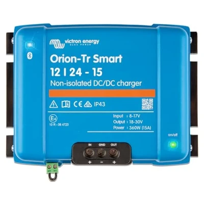 Imagen de Victron Energy Orion TR Smart 12/24 Voltios 15 amperios 360 Vatios Cargador CC/CC No Aislado (Bluetooth)