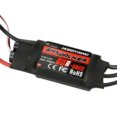 Imagen de DaMohony 20A 30A 40A 50A 60A 80A Controlador de velocidad sin escobillas ESC BEC para RC avión Quadcopter Helicóptero