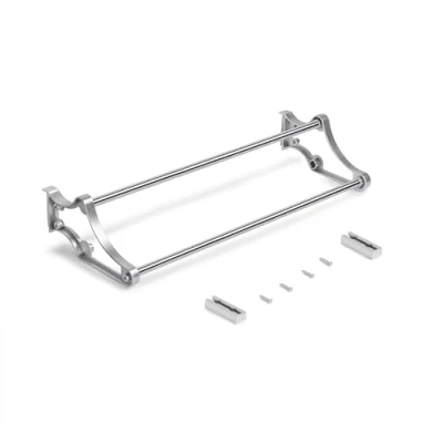 Imagen de EMUCA Zapatero Self para interior de armario, Acero y Plástico, Pintado aluminio