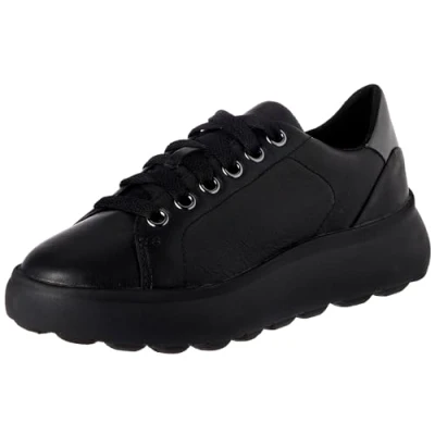 Imagen de Geox D Spherica Ec4, Zapatillas Mujer, Color Negro, 36.5 EU