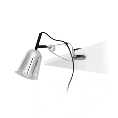Imagen de Faro Barcelona 51134 STUDIO Lámpara pinza cromo y blanco