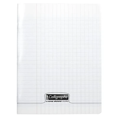 Imagen de Clairefontaine 18129 C 17 x 22 cm Seyes Rayado grapas Bound Notebook con 48 hojas transparente