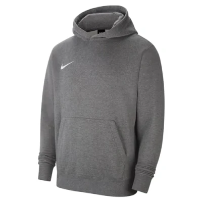 Imagen de Nike Performance Y NK FLC PARK20 PO Hoodie Jersey con capucha para niños, Talla: 128 140, Charcoal heater white
