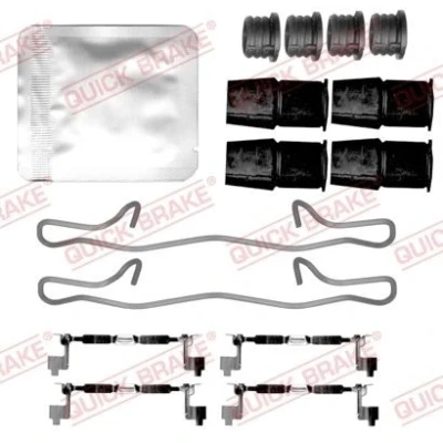 Imagen de QUICK BRAKE 109 0155 Kit de accesorios, pastillas frenos TESLA: Model S, VOLVO: XC60 II
