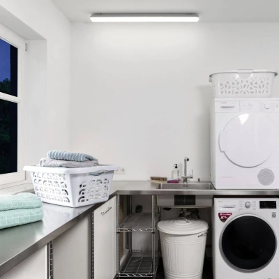 Imagen de Ledvance Luminaria estanca (policarbonato, 48 W), color gris