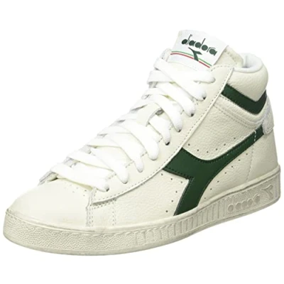 Imagen de Diadora GAME Unisex Zapatillas altas, Talla: 44.5, White/fogliage Piel