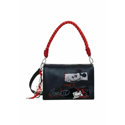 Imagen de Bolso con solapa mujer Desigual Mickey Rock Dortmund
