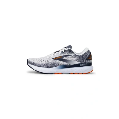 Imagen de Brooks Ghost 16 Zapatillas running asfalto, Hombre, Talla: 46.5, White peacoat orange Zapatos