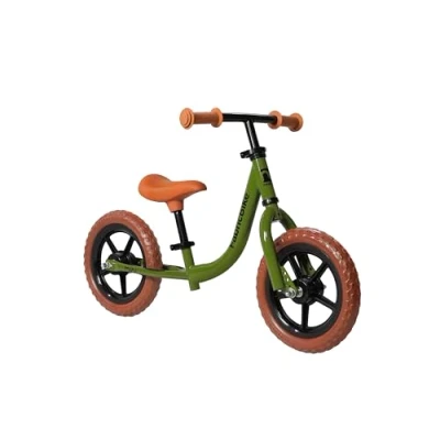 Imagen de FabricBike Mini 12&quot; Bicicleta sin Pedales para niños, 18 Meses 3 años. Bici Ultraligera de Aprendizaje con Manillar y Sillín Ajustables. (Mini Cayman Green)