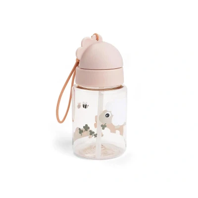 Imagen de Botella Plástico con Pajita Tiny Farm Powder