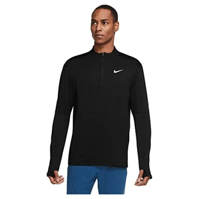 Imagen de Nike Performance Camiseta de manga larga, Hombre, Talla: Medium, Black/silver